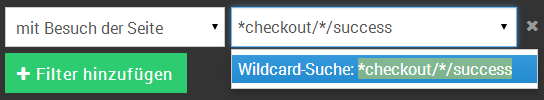 URL-Filter Wildcardsuche